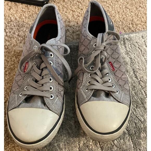 #3 women's 9.5 Levi gray shoes - Picture 1 of 2